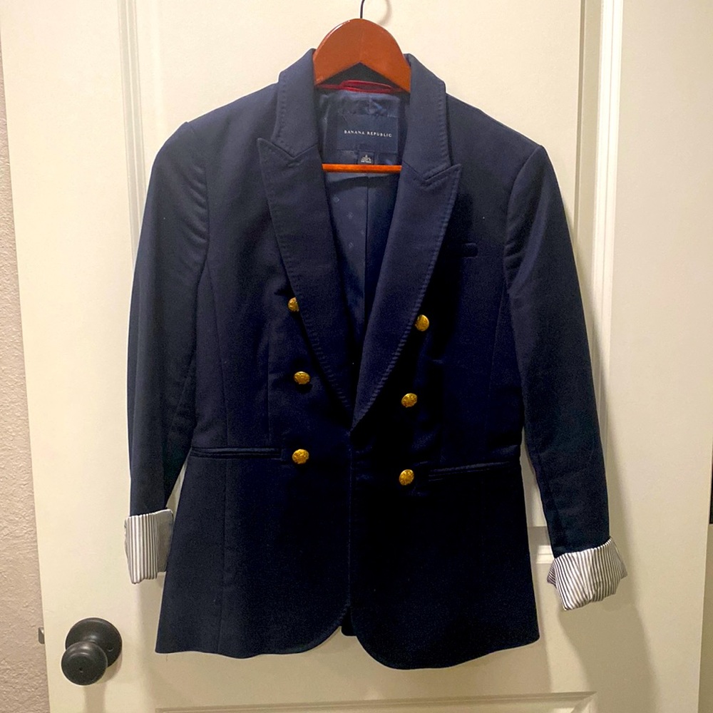 Navy blazer